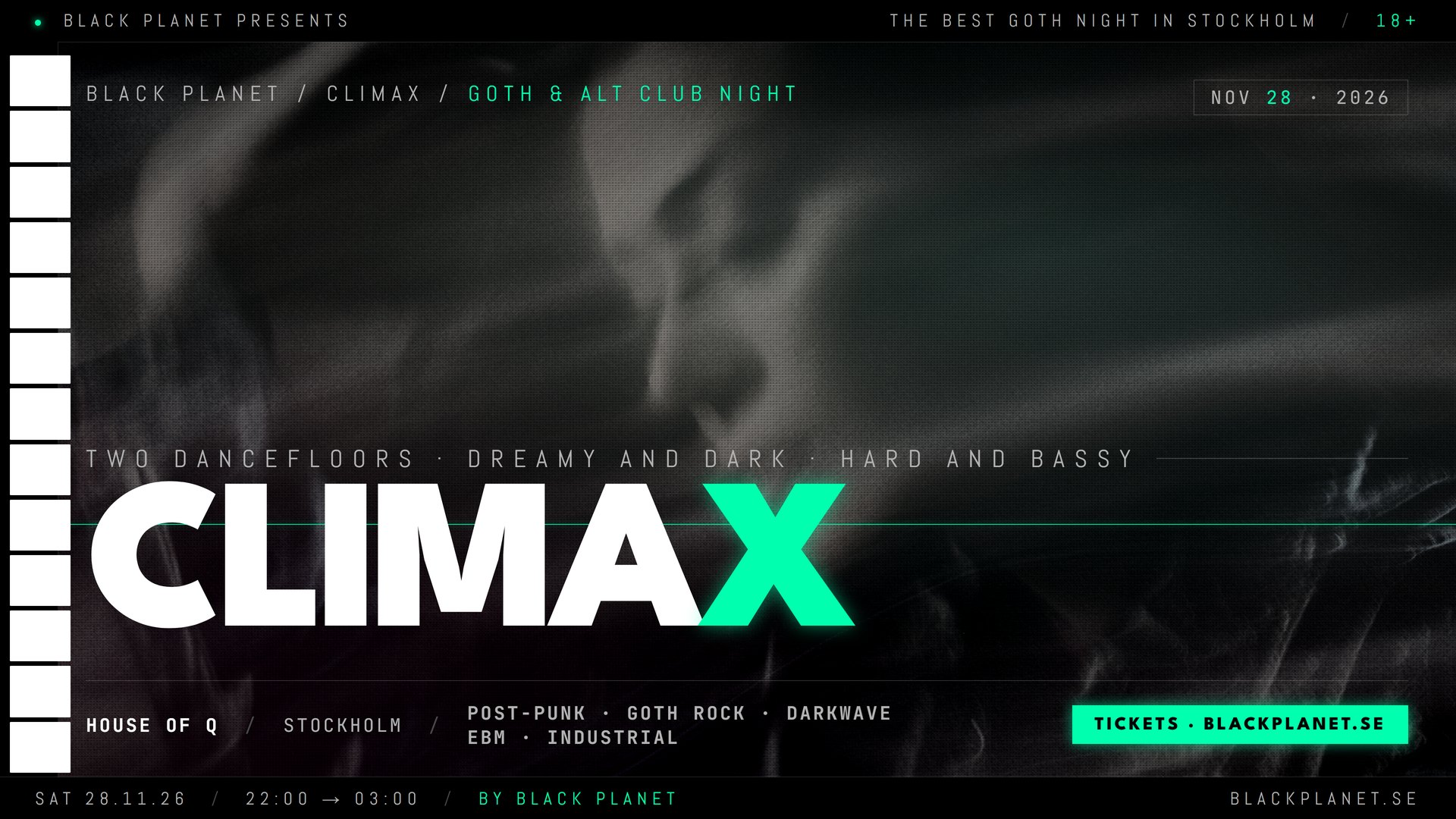 Climax Club (Stockholm) – November 28
