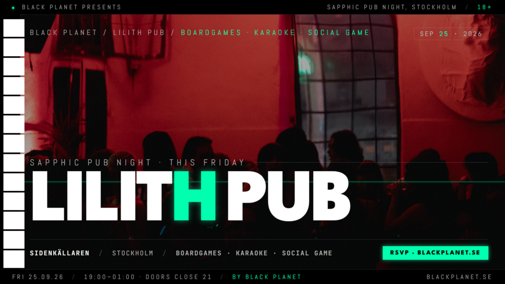 Lilith Pub – Sapphic Pub Night – September 25