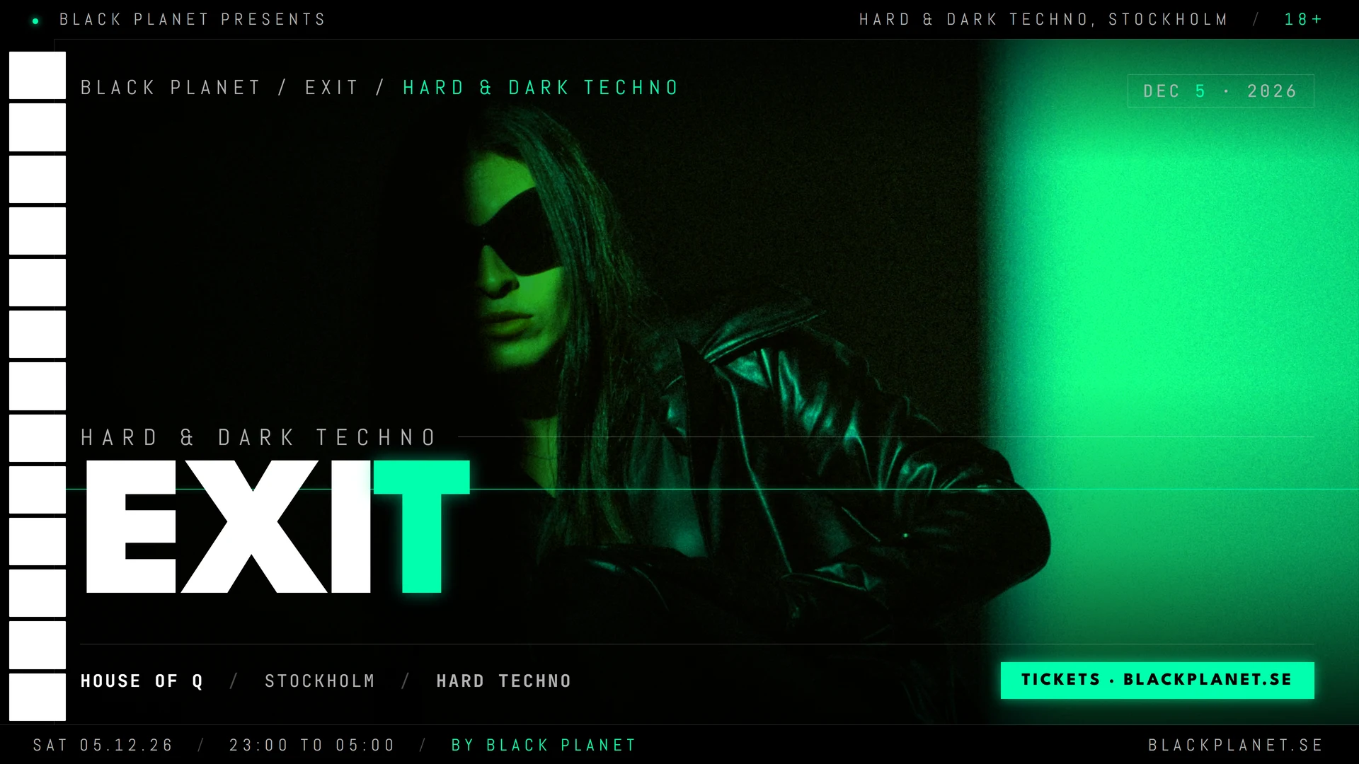 EXIT! – Hard Techno – December 5